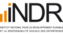 Logo INDR - L’Institut National pour le Développement durable et la Responsabilité sociale des entreprises