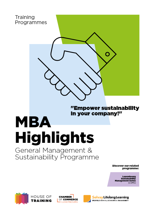 MBA Highlights - General Management & Sustainability Programme